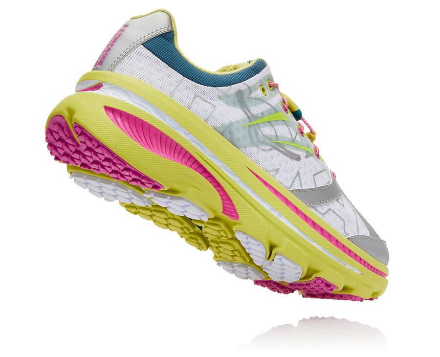 Running Shoes Womens - Hoka One One OV X Bondi B - White - XQZVYMH-23